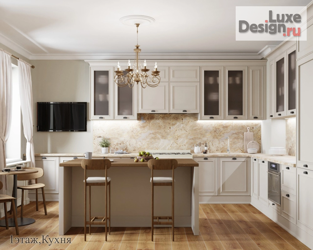 Дизайн интерьера частного дома "Крекшино" (фото 5)