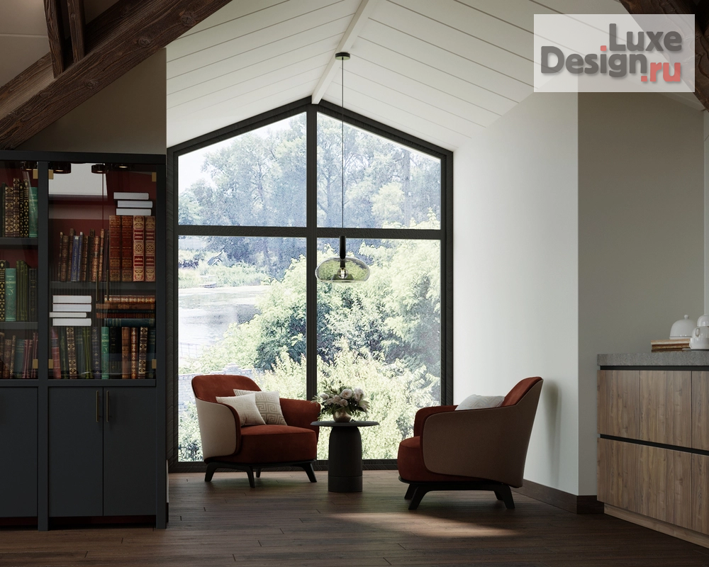 Дизайн интерьера загородного дома "Родники" (фото 33)