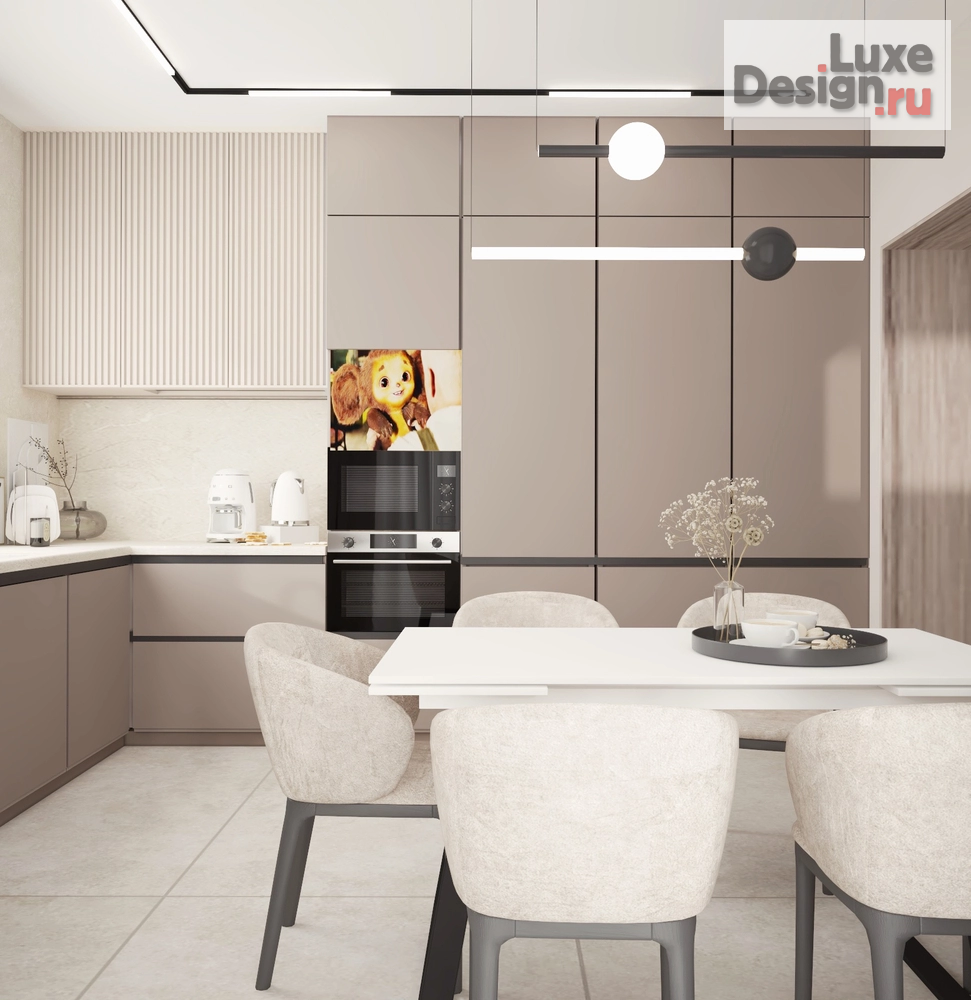 Дизайн интерьера загородного дома "Дом в Миловидово" (фото 2)