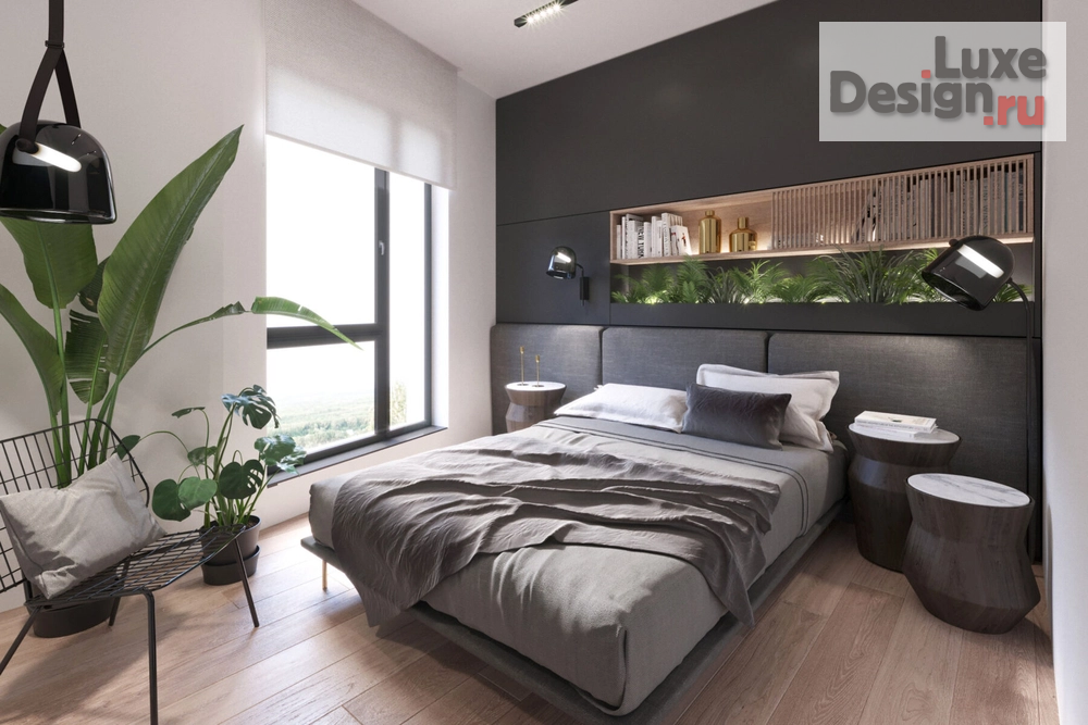 Дизайн интерьера четырехкомнатной квартиры "Мужской минимализм" (фото 9)