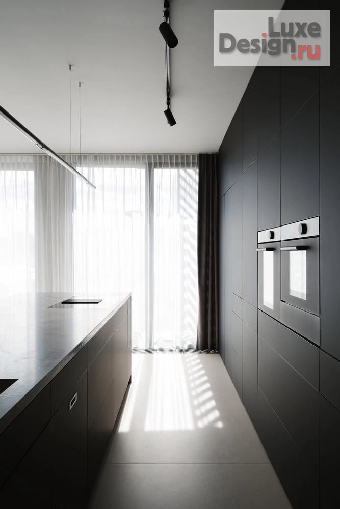 Дизайн интерьера четырехкомнатной квартиры "Мужской минимализм" (фото 6)