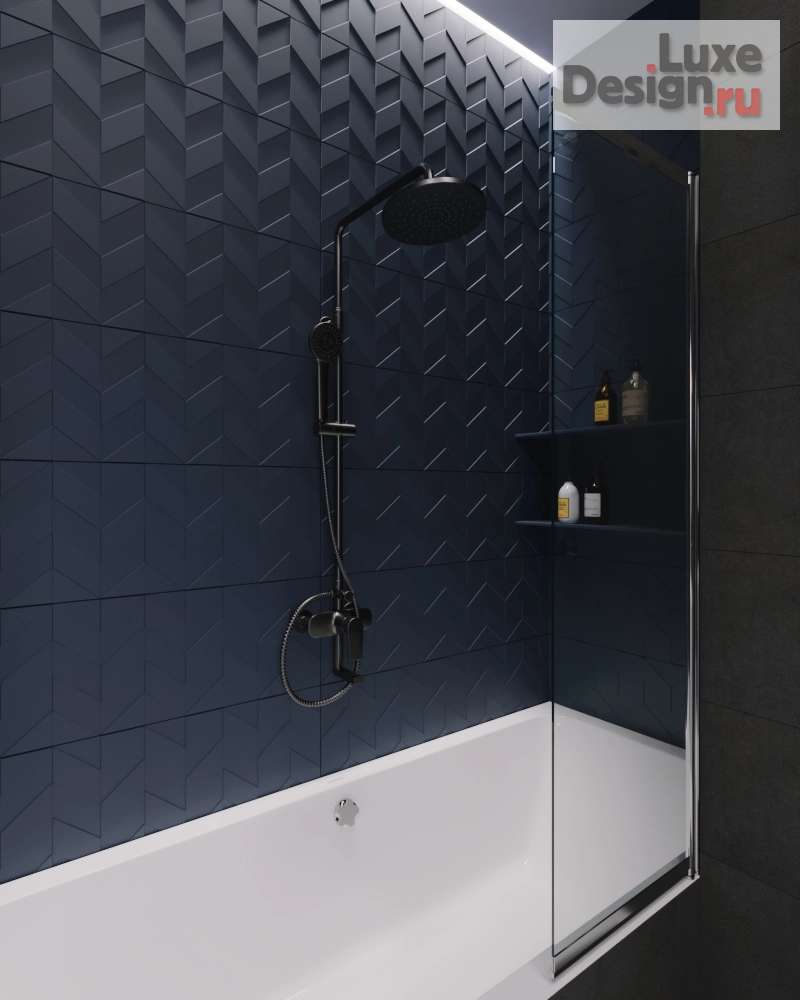 Дизайн интерьера двухкомнатной квартиры "Juzz Квартал. Двухкомнатная квартира" (фото 9)