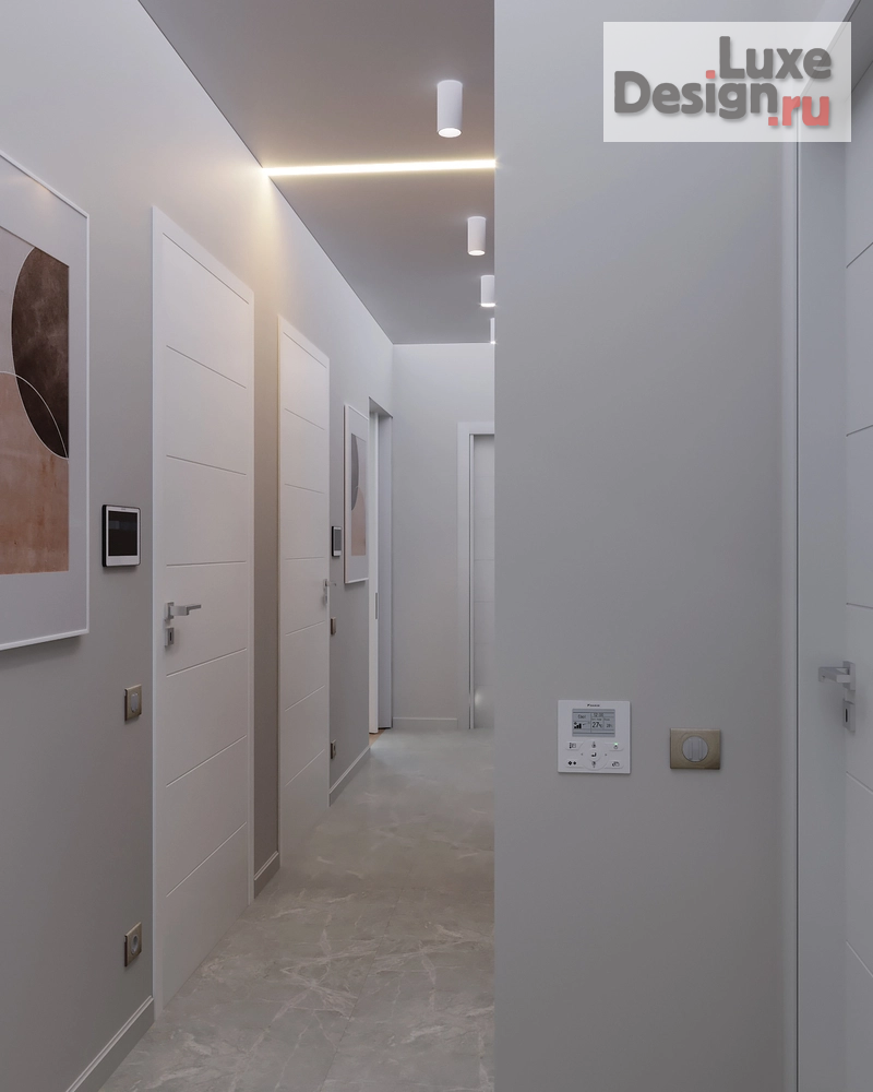 Дизайн интерьера двухкомнатной квартиры "ЖК Aquatoria" (фото 11)