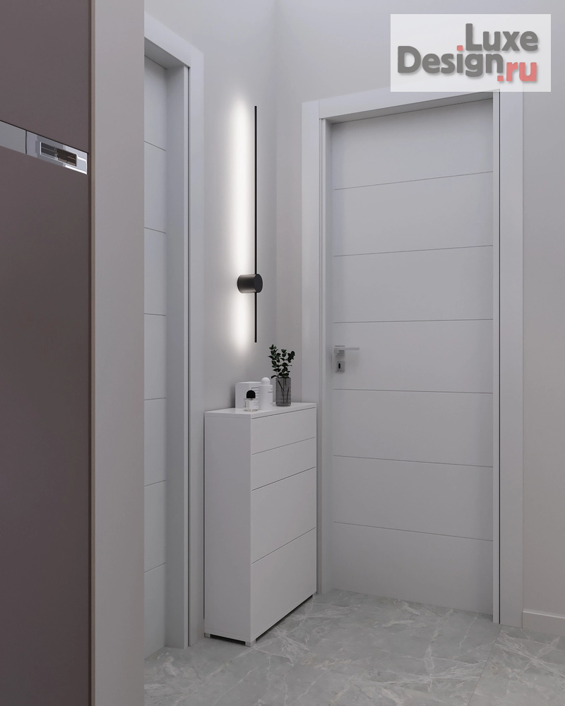 Дизайн интерьера двухкомнатной квартиры "ЖК Aquatoria" (фото 12)