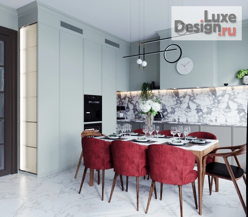 Дизайн интерьера коттеджа "КП Мидлтон" (фото 3)