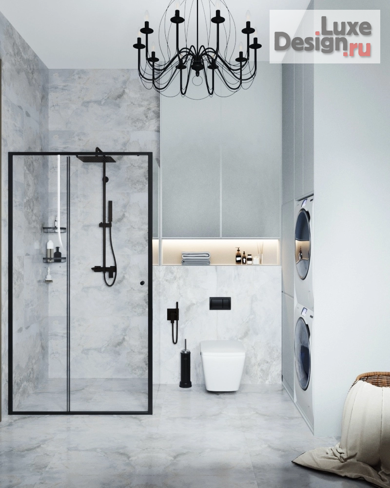 Дизайн интерьера коттеджа "КП Мидлтон" (фото 12)