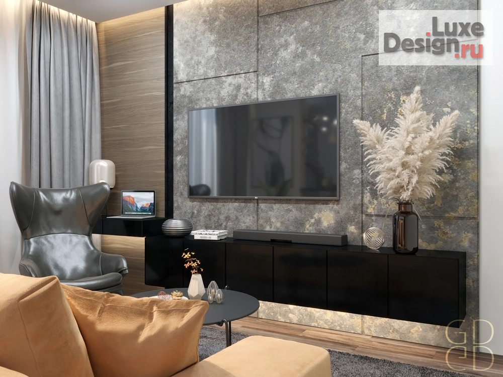 Дизайн интерьера трехкомнатной квартиры "ЖК Томилино-Парк" (фото 9)