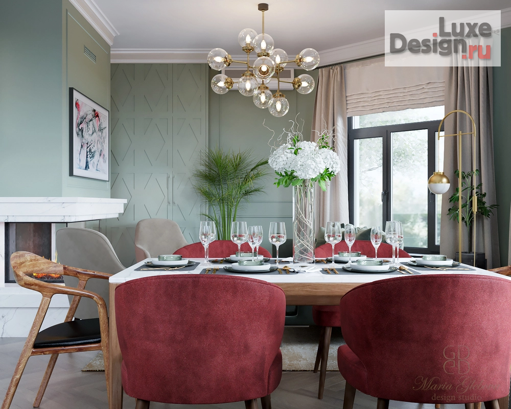 Дизайн интерьера коттеджа "КП Селиваново" (фото 6)