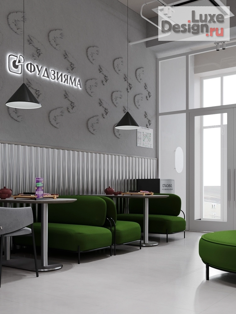 Дизайн интерьера кафе "Честные японские ценности" (фото 11) от дизайнера Фаттахов Булат Дизайн интерьера кафе "Честные японские ценности" (фото 11)