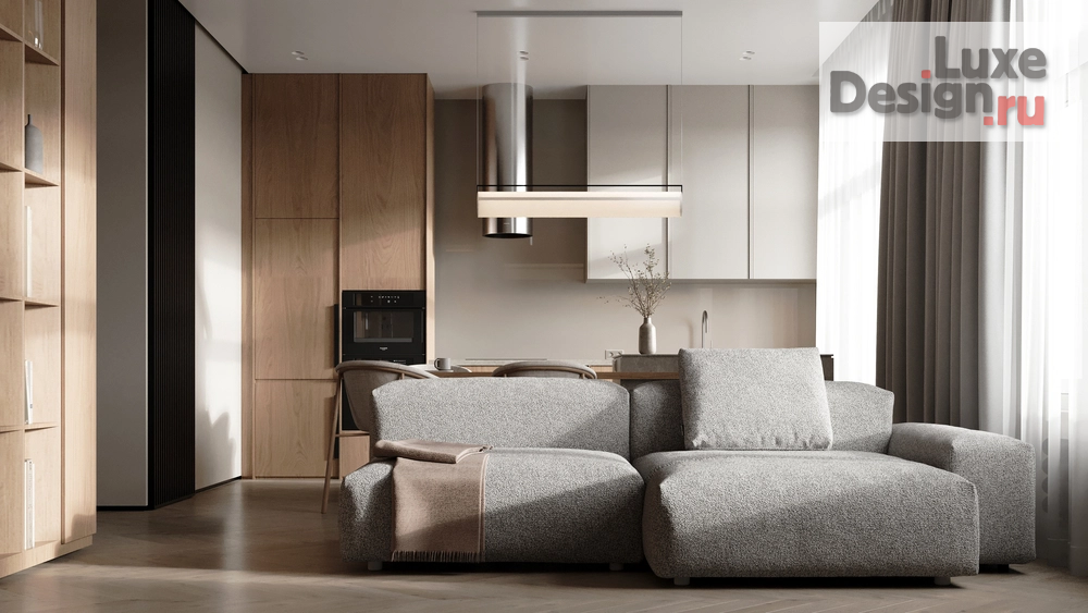 Дизайн интерьера двухкомнатной квартиры "Квартира для молодой семьи " (фото 1)