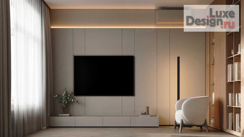 Дизайн интерьера двухкомнатной квартиры "Квартира для молодой семьи " (фото 2)