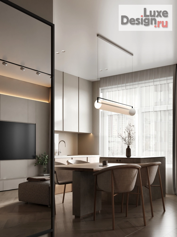 Дизайн интерьера двухкомнатной квартиры "Квартира для молодой семьи " (фото 6)