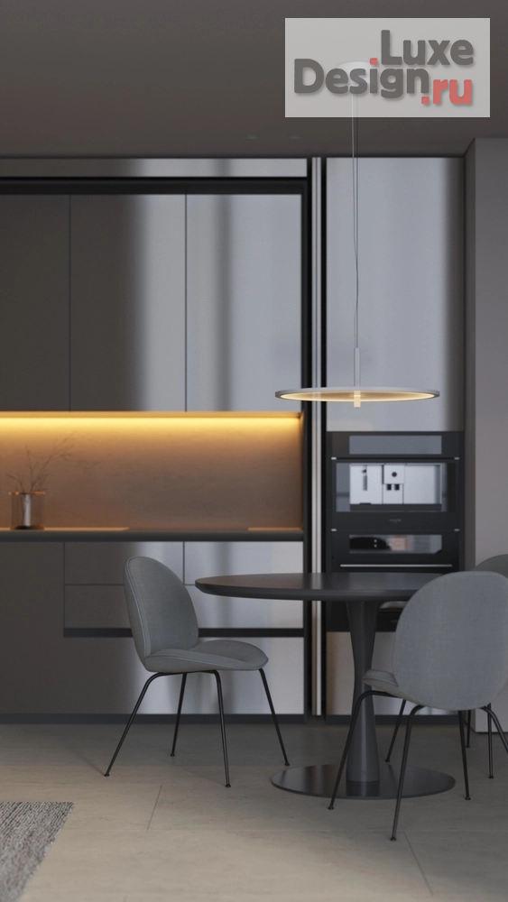 Дизайн интерьера квартиры "Минимализм с панорамой на Кремлёвскую набережную." (фото 8)