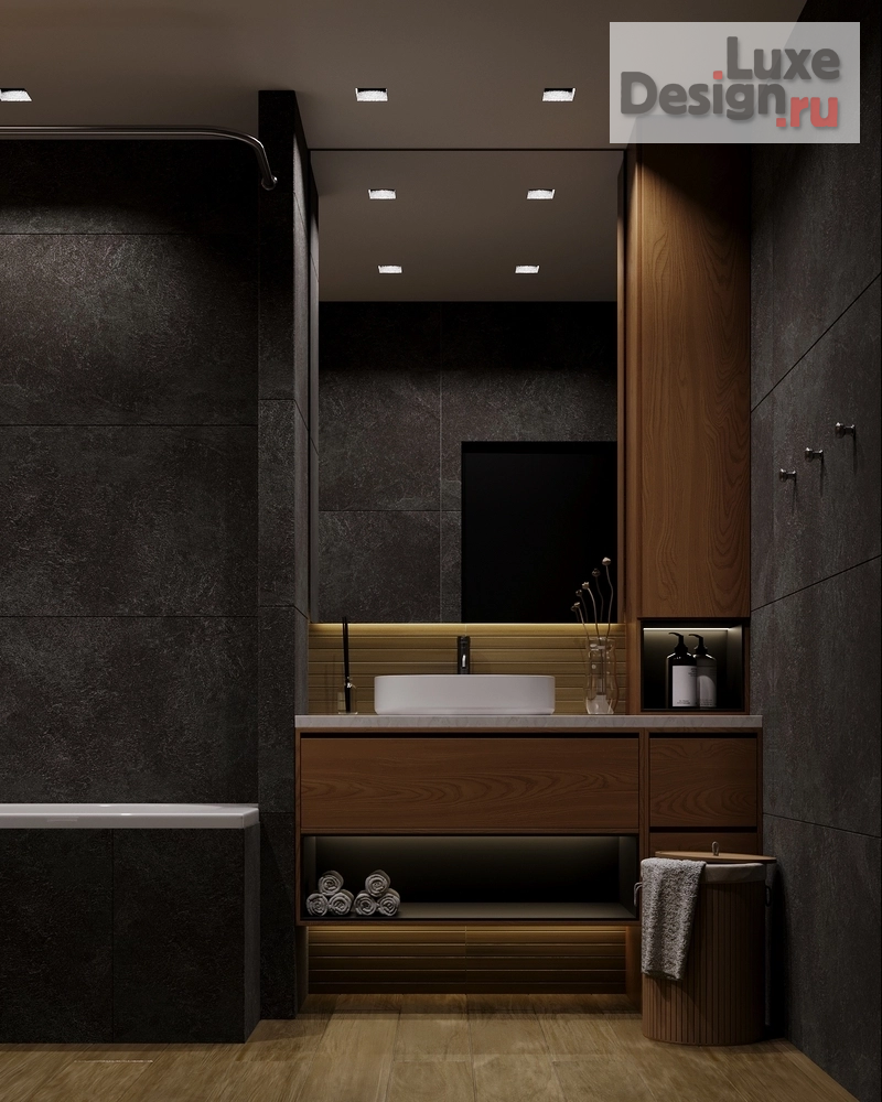 Дизайн интерьера трехкомнатной квартиры "Минус коридор — плюс мастер-санузел" (фото 12)