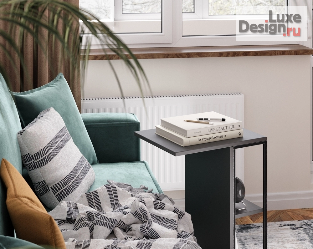 Дизайн интерьера гостиной "Дизайн-проект Гостиная-Кабинет" (фото 4)