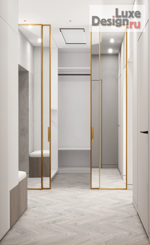 Дизайн интерьера двухкомнатной квартиры "Озеро" (фото 2)