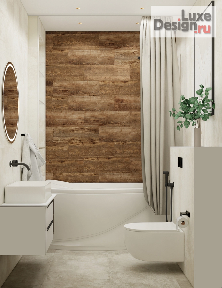 Дизайн интерьера двухкомнатной квартиры "Озеро" (фото 4)