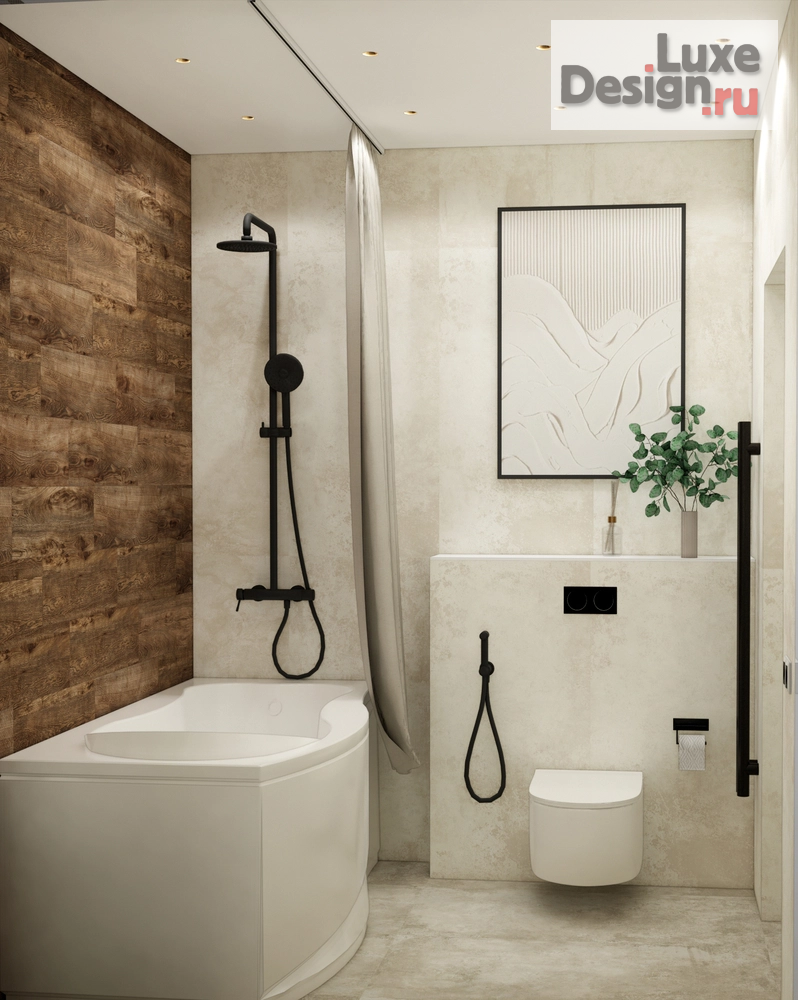 Дизайн интерьера двухкомнатной квартиры "Озеро" (фото 6)