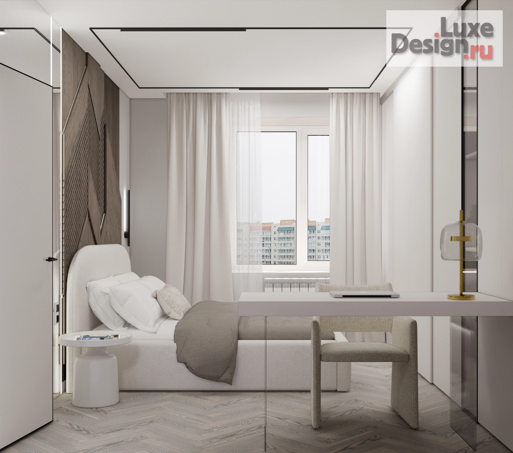 Дизайн интерьера двухкомнатной квартиры "Озеро" (фото 7)