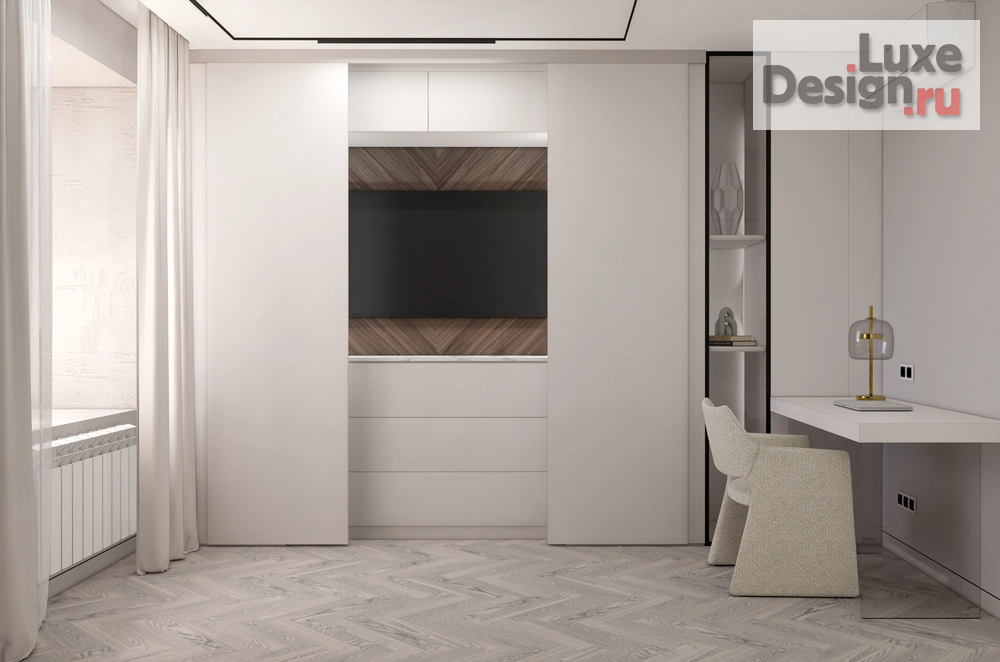 Дизайн интерьера двухкомнатной квартиры "Озеро" (фото 8)