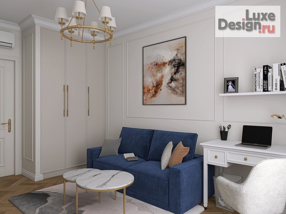 Дизайн интерьера трехкомнатной квартиры "ЖК «TWIN HOUSE»" (фото 12)
