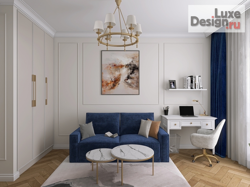 Дизайн интерьера трехкомнатной квартиры "ЖК «TWIN HOUSE»" (фото 11)