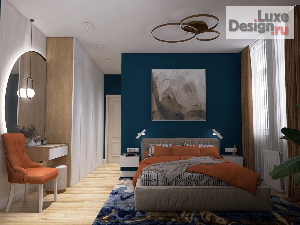 Дизайн интерьера трехкомнатной квартиры "ЖК "TWIN HOUSE"" (фото 4)