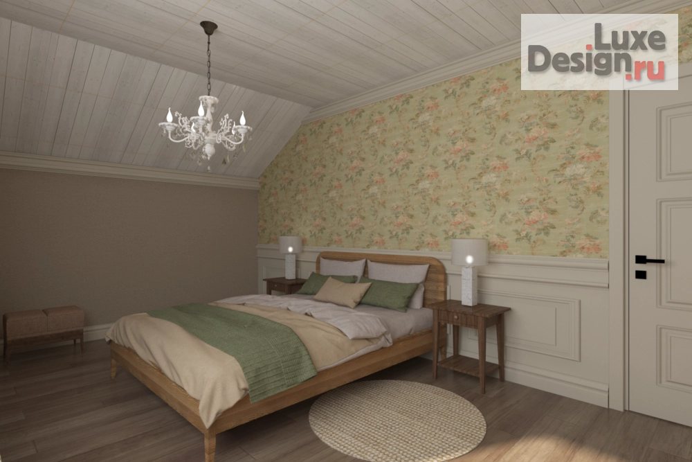 Дизайн интерьера загородного дома "Дизайн загородного дома в стиле кантри." (фото 5)