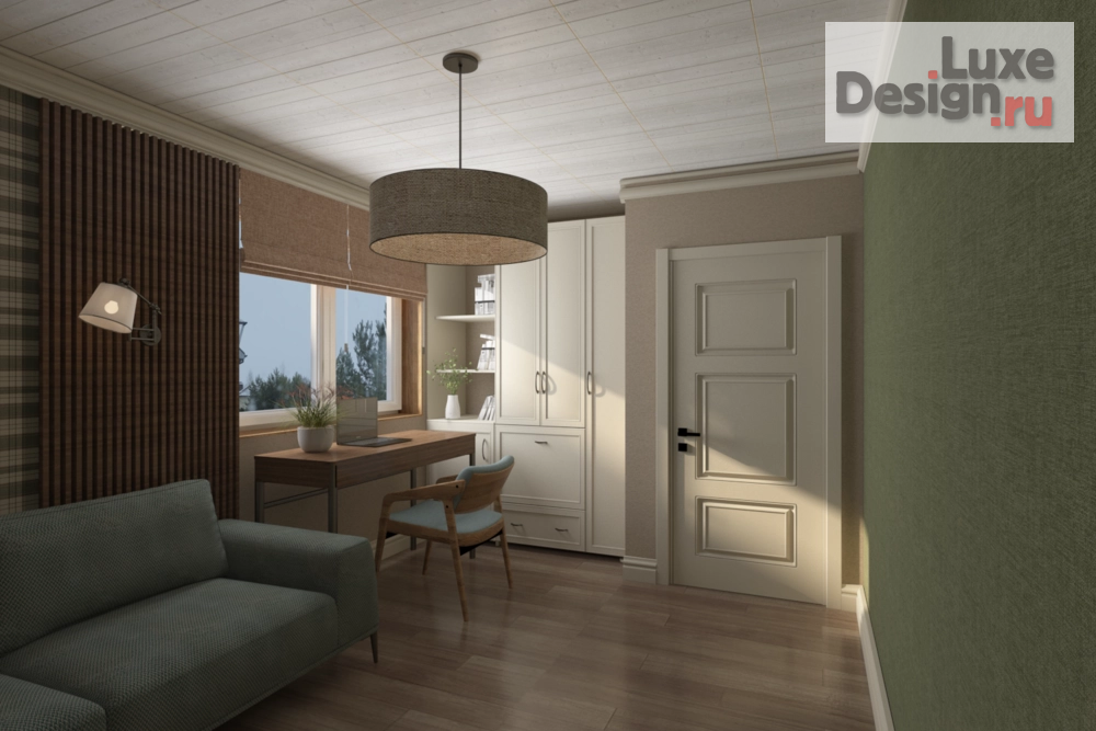 Дизайн интерьера загородного дома "Дизайн загородного дома в стиле кантри." (фото 9)