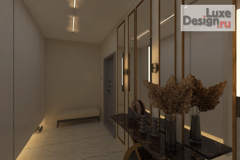 Дизайн интерьера квартиры "Дизайн квартиры 148 кв.м г.Санкт Петербург" (фото 13)