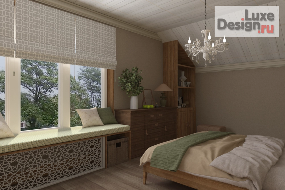 Дизайн интерьера загородного дома "Дизайн загородного дома в стиле кантри." (фото 7)