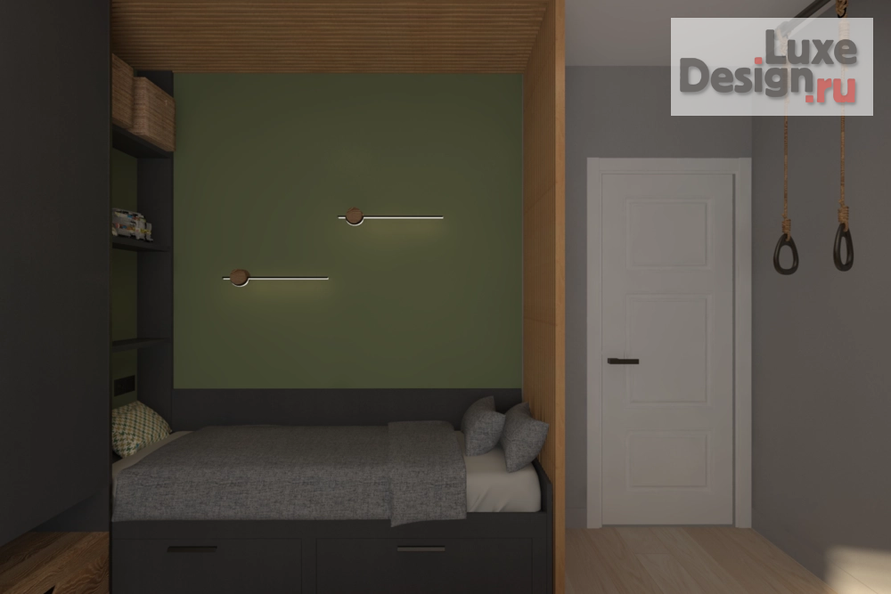 Дизайн интерьера загородного дома "Загородный дом 141кв.м" (фото 12)