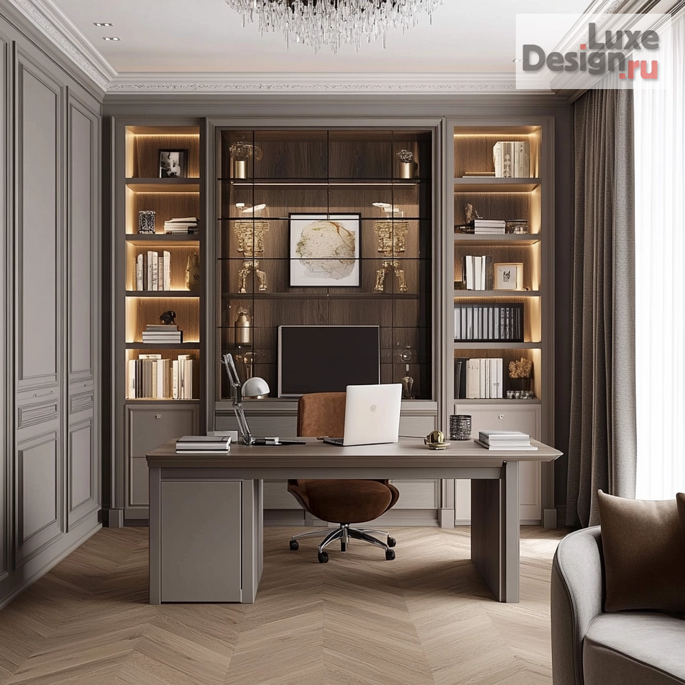 Дизайн интерьера загородного дома "Загородный дом в стиле неоклассика" (фото 6)