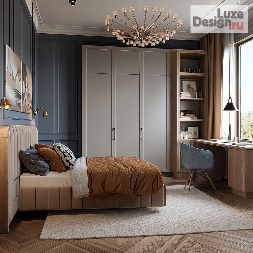 Дизайн интерьера загородного дома "Загородный дом в стиле неоклассика" (фото 8)