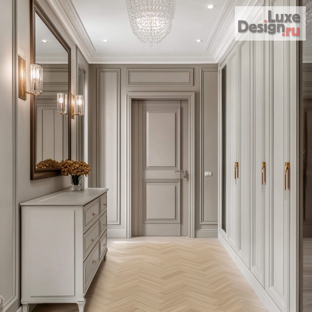 Дизайн интерьера загородного дома "Загородный дом в стиле неоклассика" (фото 3)