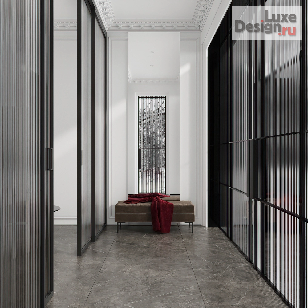 Дизайн интерьера загородного дома "Hallway/Kitchen living room" (фото 1)