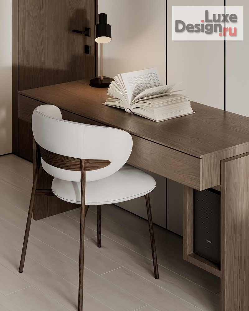 Дизайн интерьера трехкомнатной квартиры "Прихожая/кухня-гостиная" (фото 12)