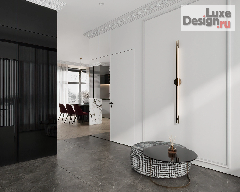 Дизайн интерьера загородного дома "Hallway/Kitchen living room" (фото 4)