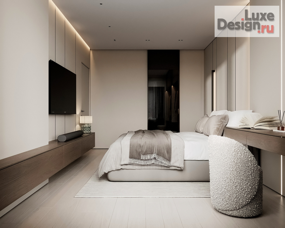Дизайн интерьера спальни "Мастер спальня" (фото 3)