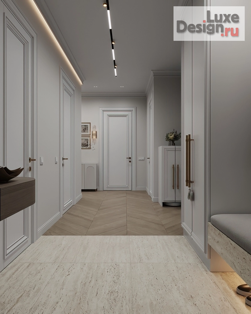 Дизайн интерьера четырехкомнатной квартиры " Квартира г.Москва" (фото 1)