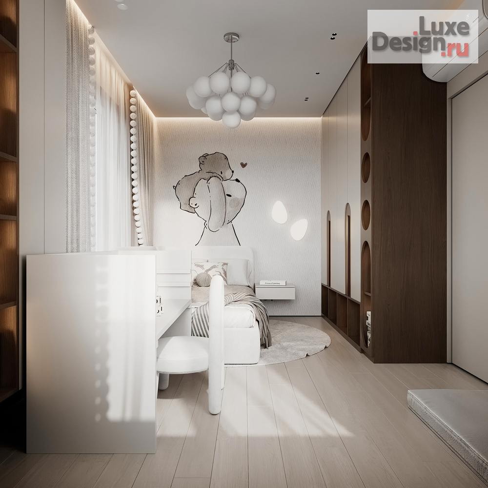 Дизайн интерьера детской "Детская" (фото 3)