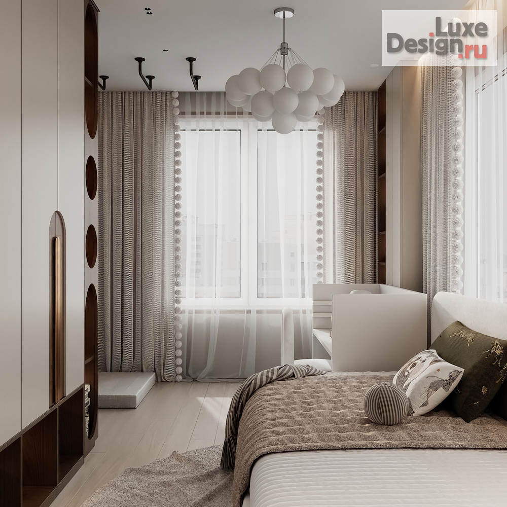 Дизайн интерьера детской "Детская" (фото 7)