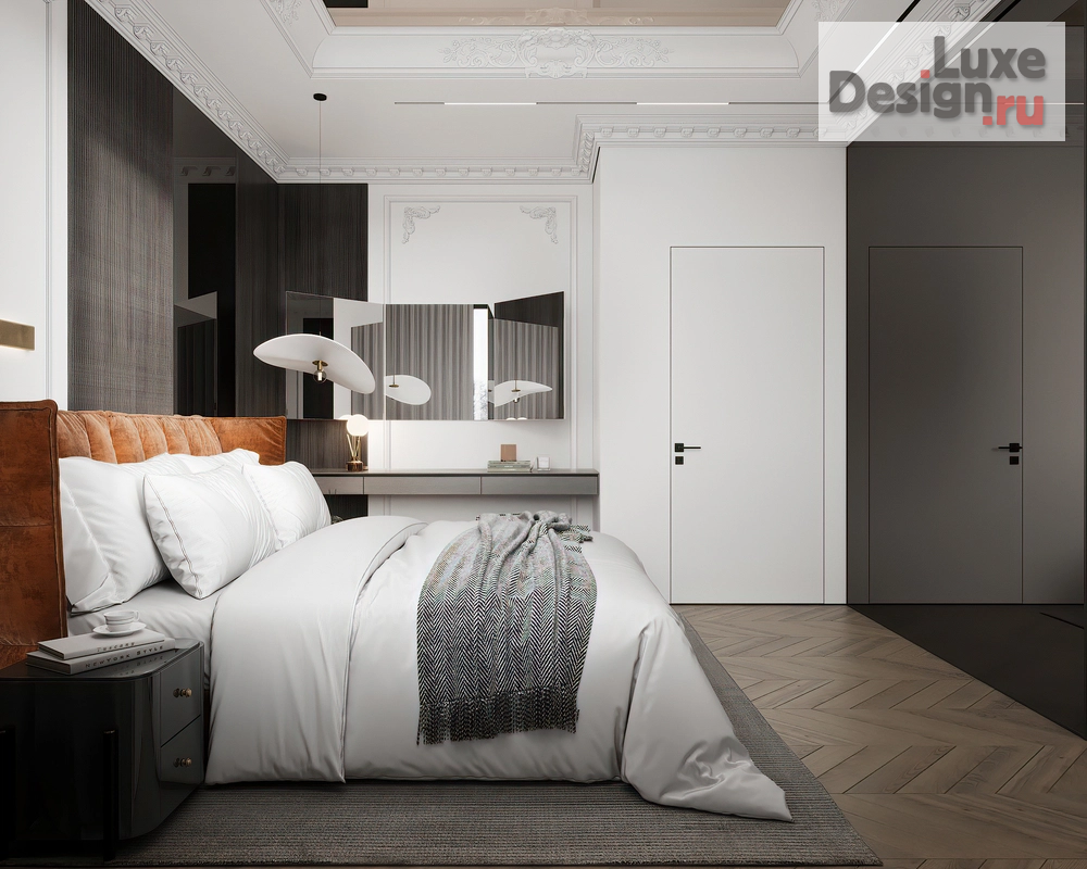 Дизайн интерьера загородного дома "Bedroom" (фото 5)