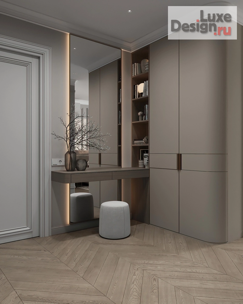 Дизайн интерьера четырехкомнатной квартиры "Мастер спальня г.Москва" (фото 1)