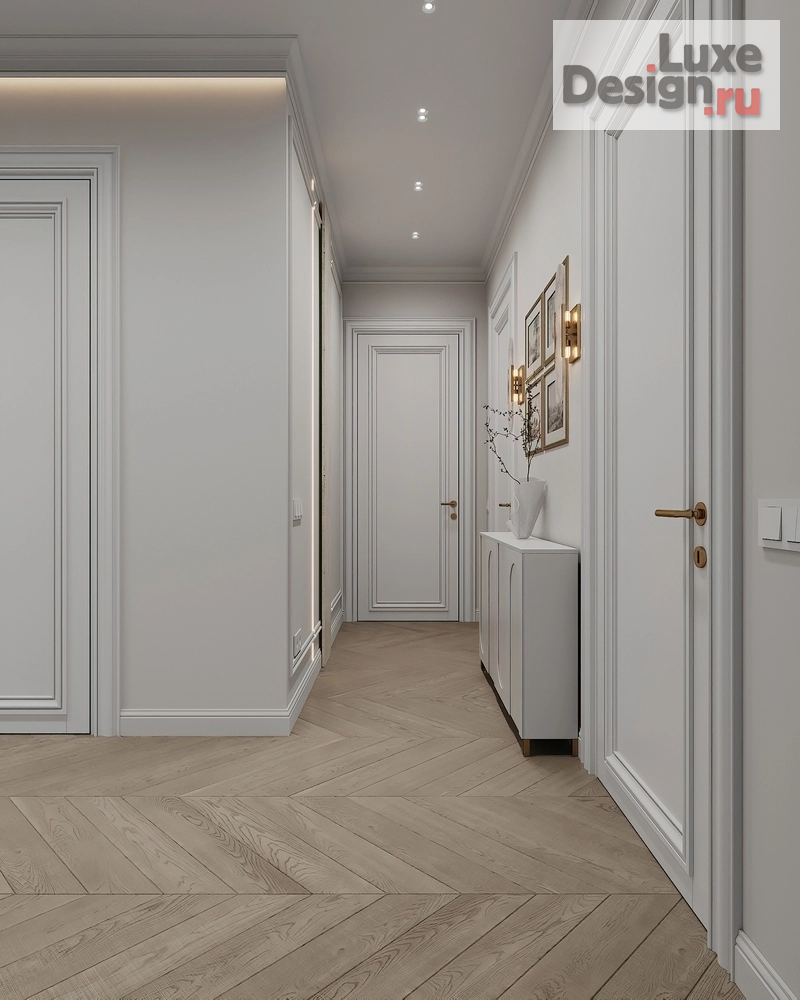 Дизайн интерьера четырехкомнатной квартиры " Квартира г.Москва" (фото 2)