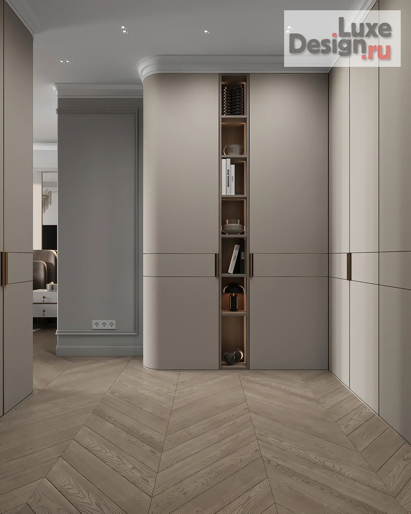 Дизайн интерьера четырехкомнатной квартиры "Мастер спальня г.Москва" (фото 3)