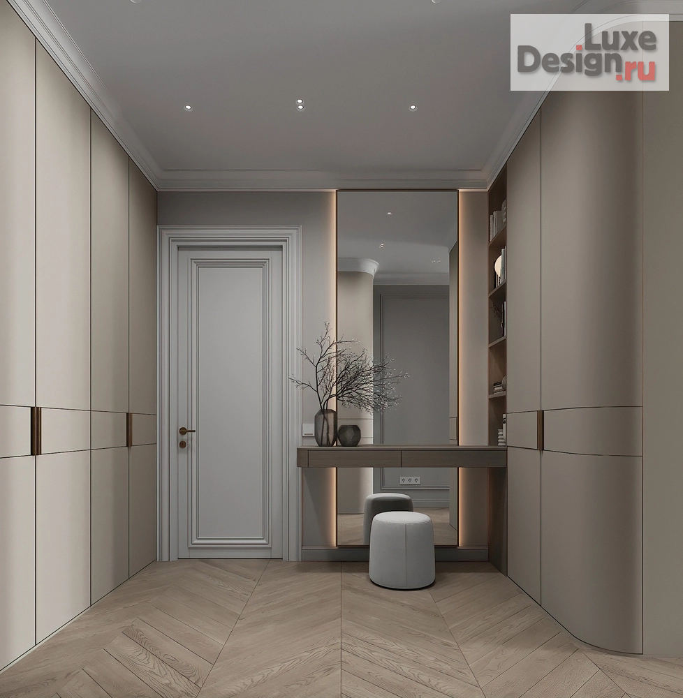 Дизайн интерьера четырехкомнатной квартиры "Мастер спальня г.Москва" (фото 9)