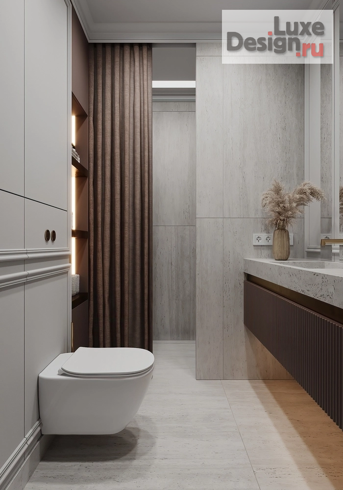 Дизайн интерьера четырехкомнатной квартиры "Мастер спальня г.Москва" (фото 13)