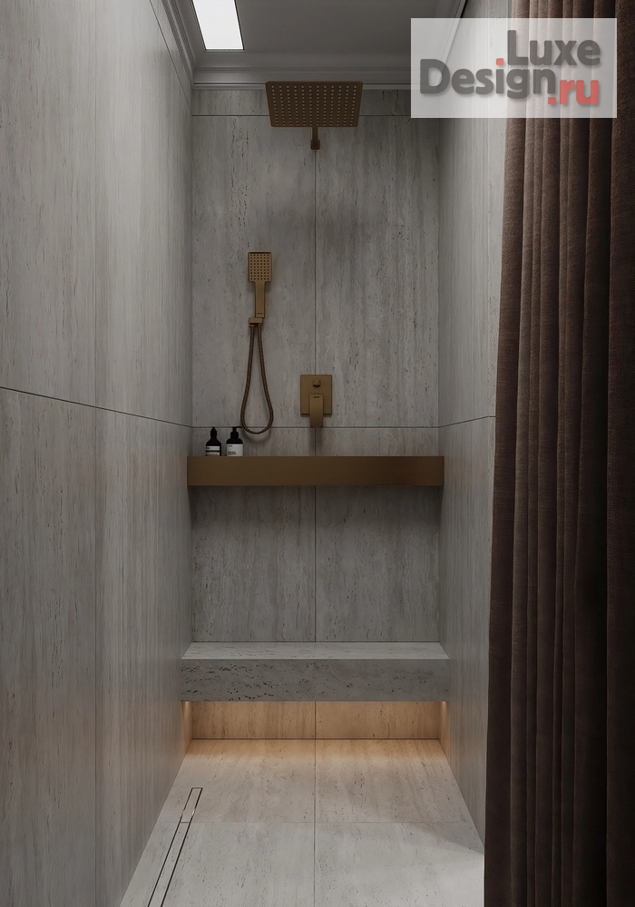 Дизайн интерьера четырехкомнатной квартиры "Мастер спальня г.Москва" (фото 16)