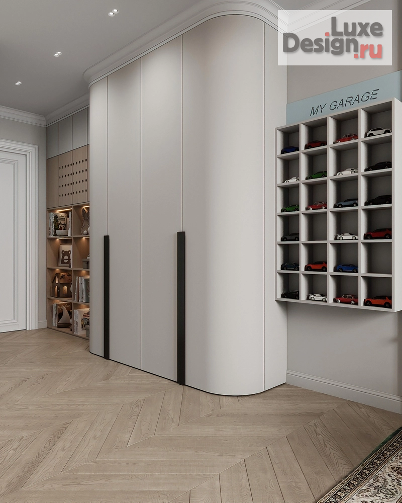 Дизайн интерьера четырехкомнатной квартиры "детская для мальчиков г.Москва" (фото 3)